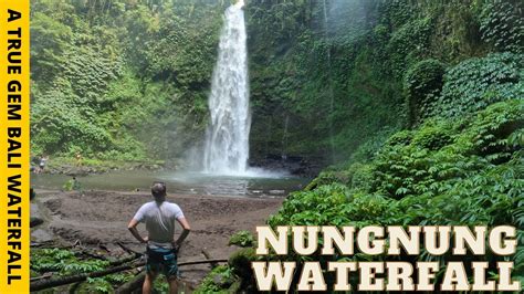 Bali Best Waterfalls Nungnung Waterfall YouTube