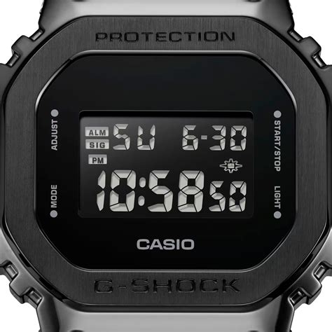 Reloj G SHOCK GM 5600UB 1D Resina Acero Hombre Negro Btime