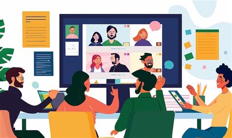 Diverse Team Collaboration Premium Ai Generated Image
