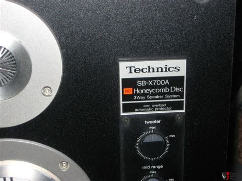 Sb X A Speaker Technics Photo Canuck Audio Mart