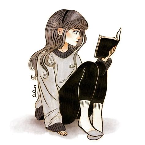 Womenreading Girl Reading Book Girls Cartoon Art Girl Cartoon