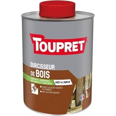 TOUPRET Durcisseur de bois Intérieur et extérieur liquide 1 L Achat