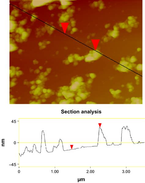 Figure S1 Afm Image Of The Pedotpilfe 3 O 4 Showing That The