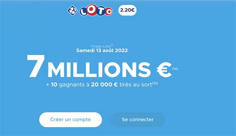 Loto Fdj Tentez De Gagner Le Jackpot De Millions Ce Samedi Ao T