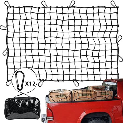 Buy Cargo Net For Pickup Truck Bed 4 X6 Elastic Bungee Cargo Net For