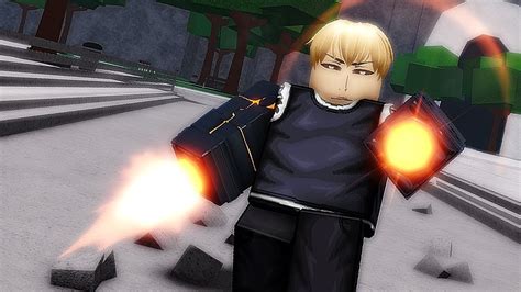 Genos Machine Gun Blows In Roblox Saitama Battleground Youtube