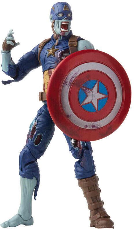 Hasbro Marvel Legends Series What If Zombie Captain America Ab