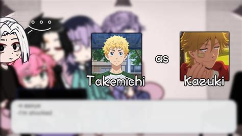 Bonten React To Takemichi As Kazuki 1 Eng And Rus YouTube