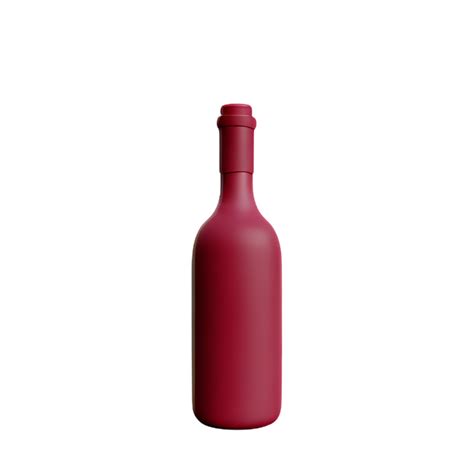 Wine 3d Rendering Icon Illustration 28612500 Png