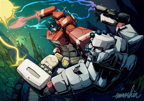 Optimus Prime vs Megatron Wallpaper - WallpaperSafari