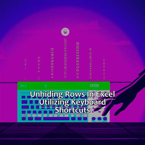 Unhide Rows In Excel Shortcut Manycoders