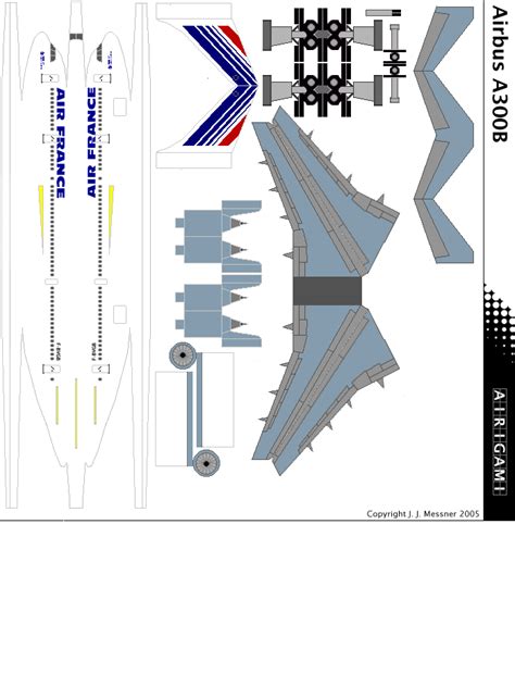 G Air France C S Airbus A Gafr C Papier Avion By