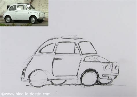 Dessiner une voiture, la méthode facile