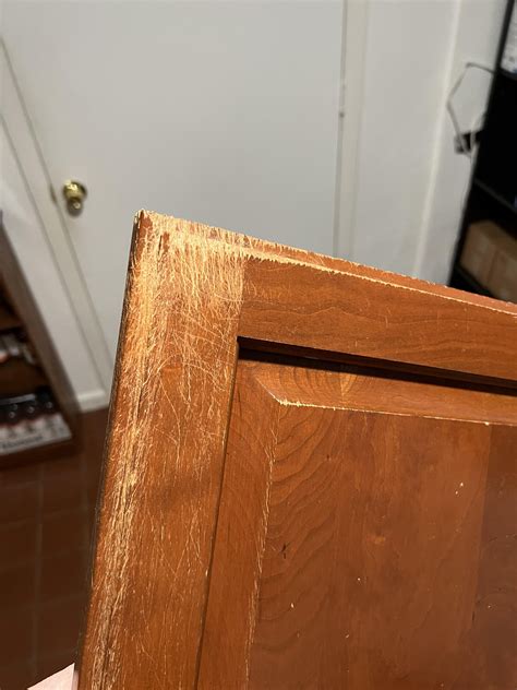 How To Repair Scratches On Cabinet From Cat R Fixit