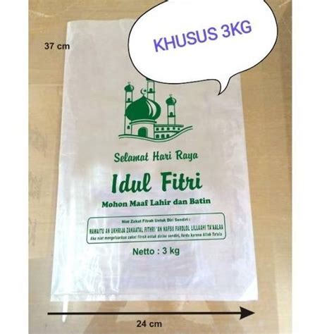 Jual Etalase G H Plastik Beras Zakat Plastik Beras Kg Proses