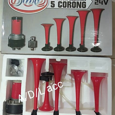 Jual Klakson Trompet Terompet Corong Telolet Volt Dan Volt