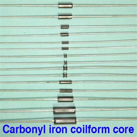 Rf Carbonyl Iron And Phenolic Coil Form Cores Rf Choke Coil Fixed