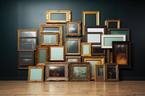 Premium AI Image | Affordable Art Frames Embrace Creativity Without ...