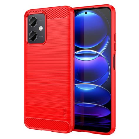 Θήκη Xiaomi Redmi Note 12 5G Poco X5 5G MOFI Brushed V2 TPU Carbon