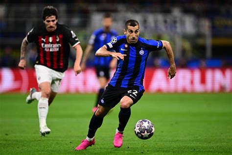 Inter Finale Champions A Rischio Per Mkhitaryan Distrazione