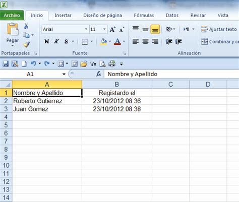 Registrar Fecha Y Hora De Una Entrada En Excel Con F Rmulas Jld Excel