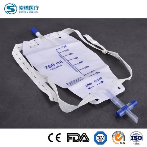 Sunton Disposable Urine Leg Bag China Ml Ml Ml Adult Medical