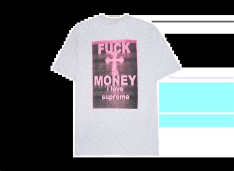 Supreme Fuck Money Tee Heather Grey の新品 中古フリマ 通販 スニダン