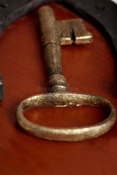 Large Antique Skeleton Key Stock Image Image Of Unlock 3699049
