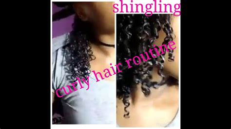 Shingling Method For Crazy Defined Curly Hair Youtube