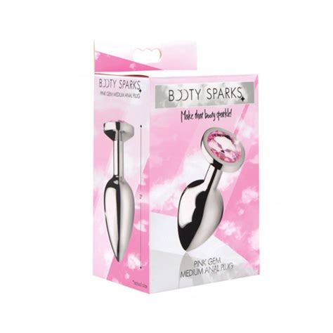 Plug Anal Tipo Joya Círculo Mediano Rosado Booty Sparks Tu Secreto