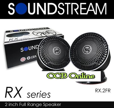 Soundstream Rx2fr Series 2 Inch Full Range Speaker Lazada