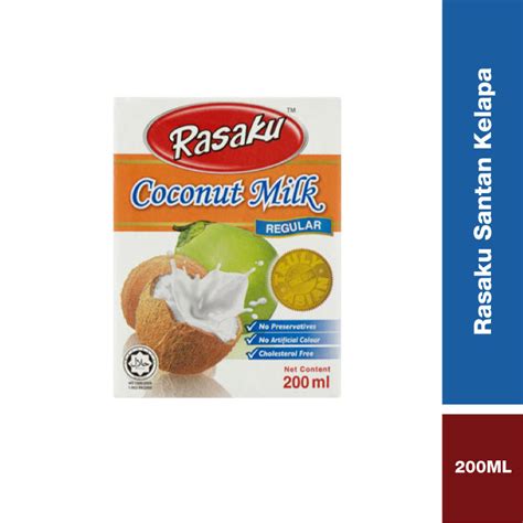 Rasaku Coconut Milk Santan Kelapa Ml Lazada