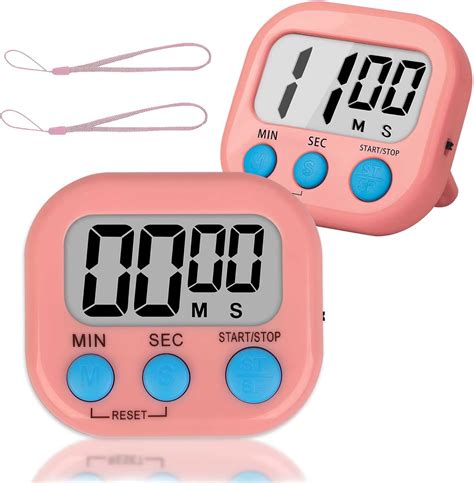 Amazon.com: ZILLEEN Classroom Timer for Kids Teachers 2 Pack Digital ...