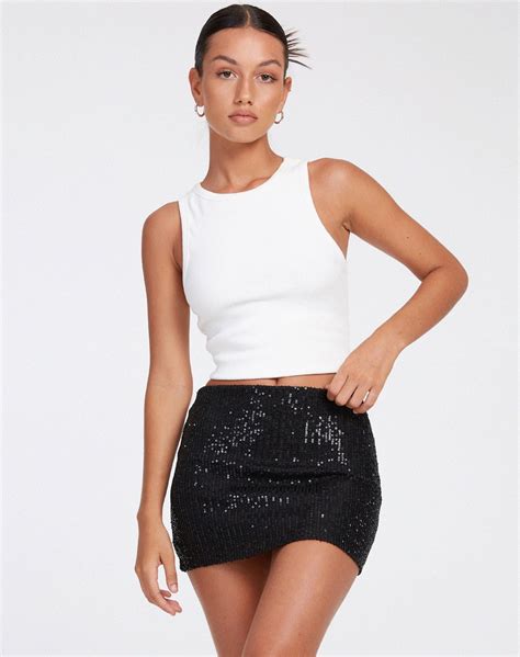 Black Sequin Mini Skirt Guida Motelrocks Com Us Sequin Mini Skirts