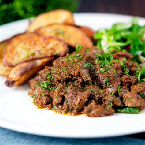 Quick And Spicy Peri Peri Chicken Livers Krumpli