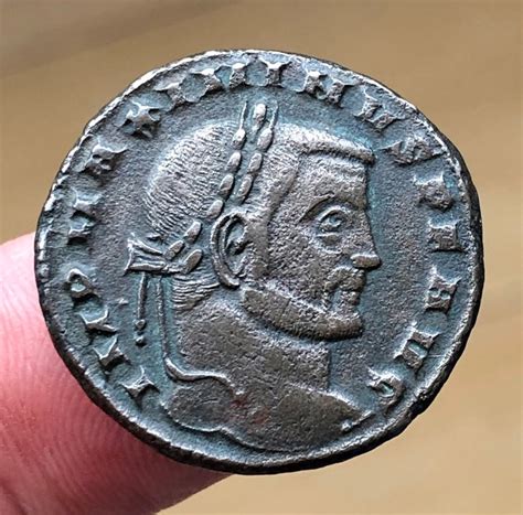 Empire Romain AE Follis Maximinus II Daia AD 310 313 Catawiki