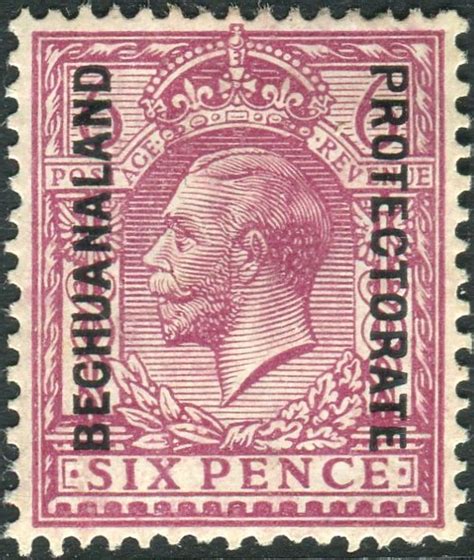 Bechuanaland 1926 6d Purple Imperium Stamps Ltd