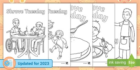 Shrove Tuesday Colouring Page Teacher Made Twinkl