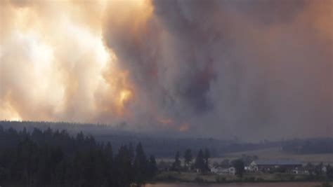 Western Canada Wildfires Prompt State Of Emergency