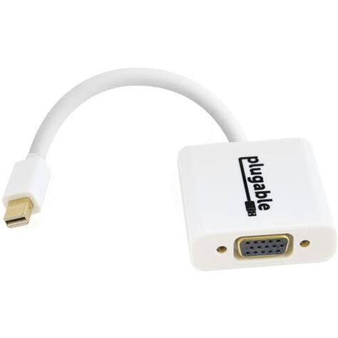 Plugable Mini Displayport To Vga Passive Adapter Mdpm Vgaf B H