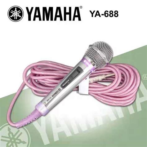 Yamaha YA 688 Professional Dynamic Microphone 8 Meters ORIGINAL YA