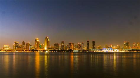 1024x576 Resolution San Diego Building Nightscape 1024x576 Resolution ...