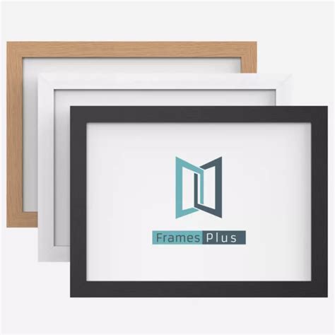 PICTURE PHOTO FRAME Large Maxi Poster Frames Black White Oak Wood