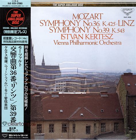 Club CD MOZART Symphony No 36 In C Major K 425 Linz Symphony No