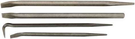 Chisel Point End 14 In 16 In 18 In 20 In Overall Lg Pry Bar Set