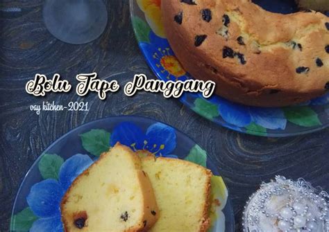 Resep Bolu Tape Panggang Oleh Vay Kitchen Cookpad