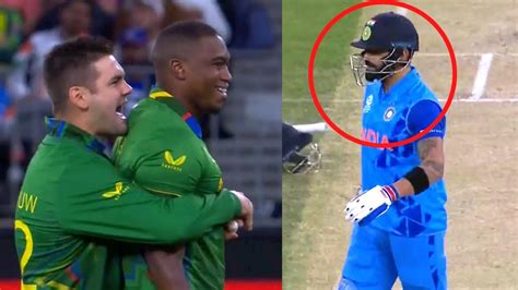 Virat Kohli Gets Angry On Lungi Ngidi After He Gets Out In Ind Vs Sa