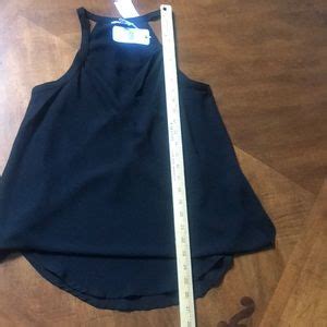 Naked Zebra Tops Nwt Naked Zebra Black Crossover Tank Poshmark