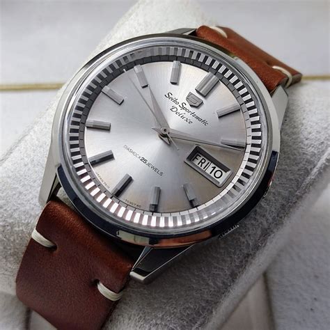 Seiko Sportsmatic Deluxe Jumbo Automatic Watch Men 1970 1979 Catawiki