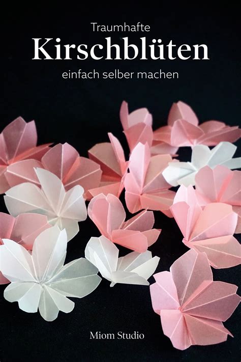 Traumhafte Kirschblüten zum Selbermachen Anleitung von Miom Studio